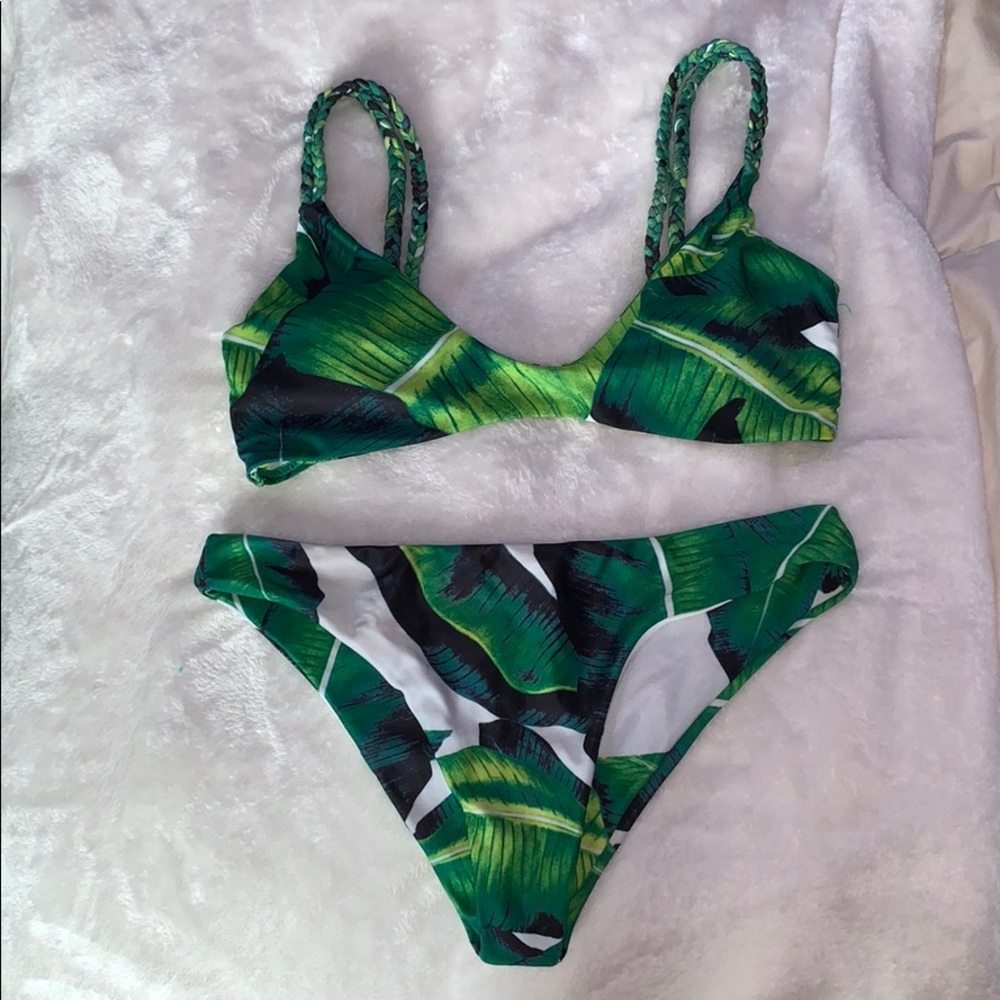 ZAFUL jungle print bikini set